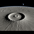 Copernicus Crater on the Moon — large ancient impact crater with ray system