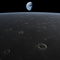 Ocean of Storms on the Moon — vast dark basaltic mare plain